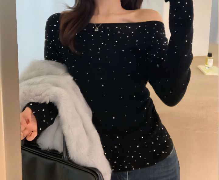 FEMME韓國代購㊣女士新品推薦25秋冬時尚人氣休閑熱賣針織衫FEMME針織衫圖色3