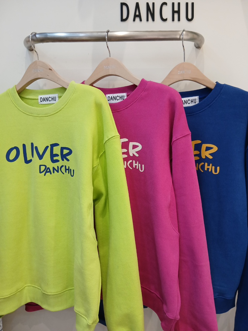 DANCHU韓國直郵㊣女士新款人氣熱賣25秋冬休閑職業衛衣加絨DANCHU衛衣