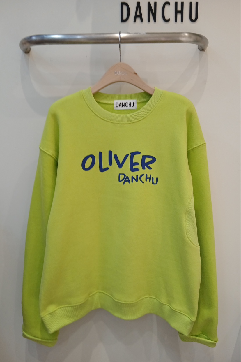 DANCHU韓國直郵㊣女士新款人氣熱賣25秋冬休閑職業衛衣加絨DANCHU衛衣圖色1