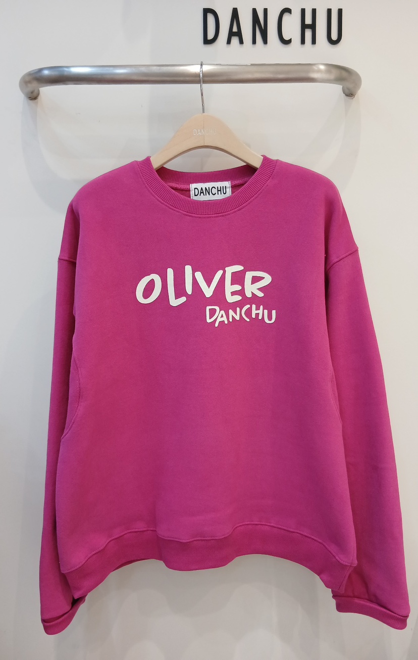 DANCHU韓國直郵㊣女士新款人氣熱賣25秋冬休閑職業衛衣加絨DANCHU衛衣圖色2