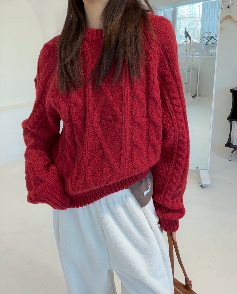 GLITTER東大門㊣直郵女士新品推薦熱賣25秋冬時尚人氣職業毛衣GLITTER毛衣