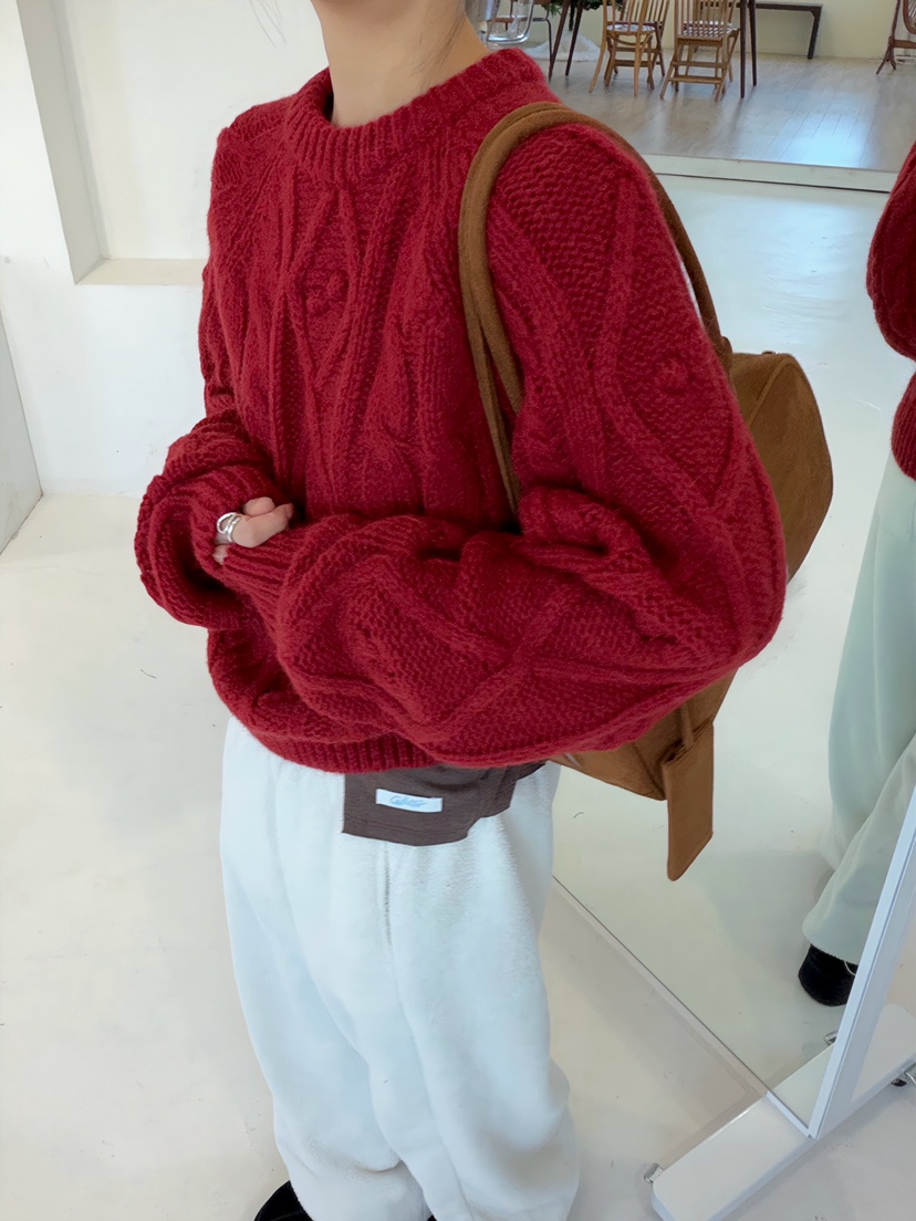 GLITTER東大門㊣直郵女士新品推薦熱賣25秋冬時尚人氣職業毛衣GLITTER毛衣