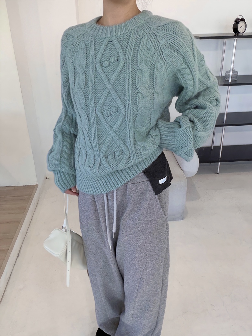 GLITTER東大門㊣直郵女士新品推薦熱賣25秋冬時尚人氣職業毛衣GLITTER毛衣