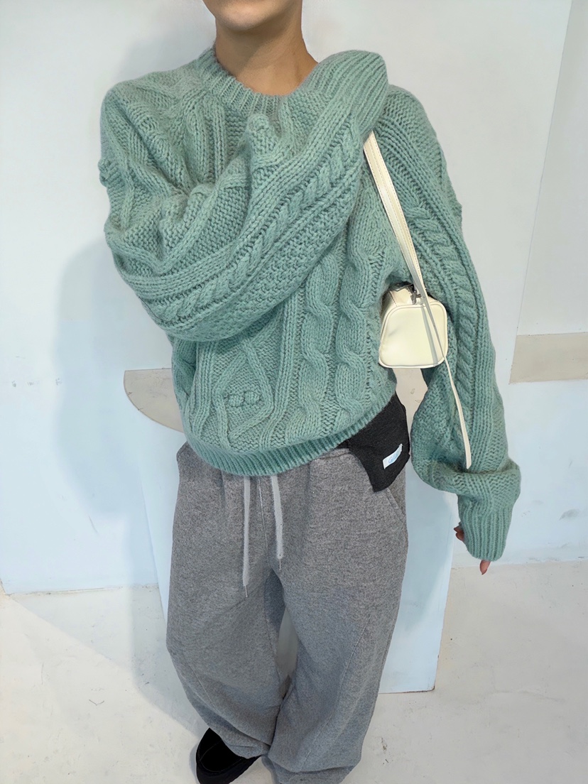 GLITTER東大門㊣直郵女士新品推薦熱賣25秋冬時尚人氣職業毛衣GLITTER毛衣