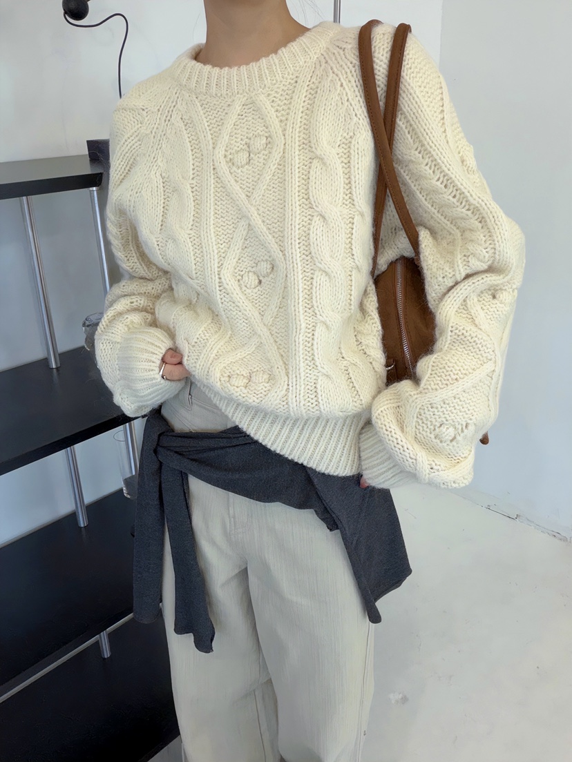 GLITTER東大門㊣直郵女士新品推薦熱賣25秋冬時尚人氣職業毛衣GLITTER毛衣