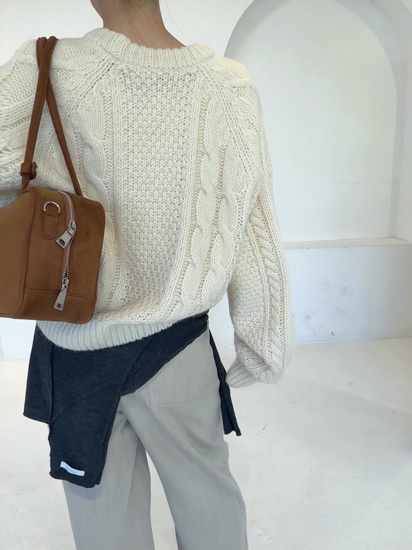 GLITTER東大門㊣直郵女士新品推薦熱賣25秋冬時尚人氣職業毛衣GLITTER毛衣