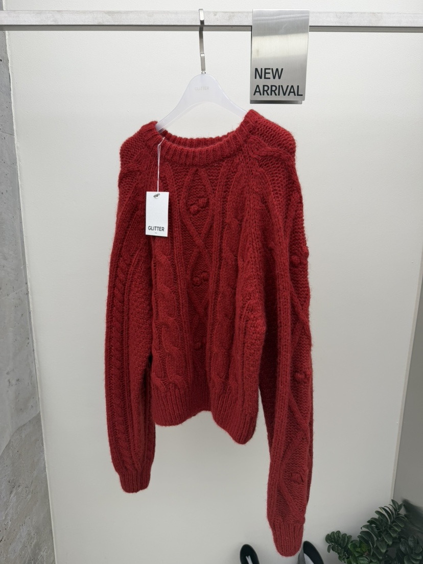 GLITTER東大門㊣直郵女士新品推薦熱賣25秋冬時尚人氣職業毛衣GLITTER毛衣圖色3