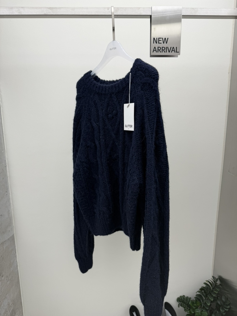 GLITTER東大門㊣直郵女士新品推薦熱賣25秋冬時尚人氣職業毛衣GLITTER毛衣圖色4