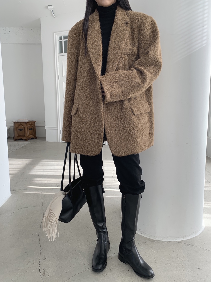 COME OPEN東大門㊣直郵女裝新品休閑時尚推薦職業熱賣夾克COMP-(COME OPEN)夾克