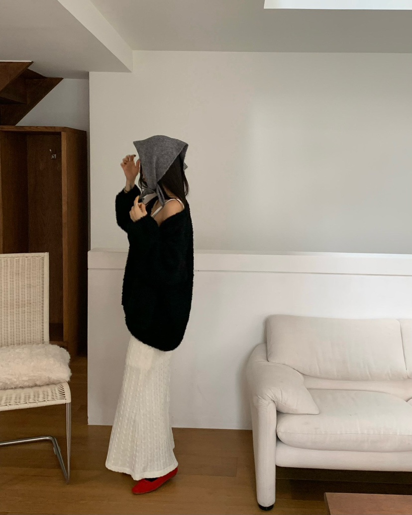 REVE CITE-L東大門㊣代購女士新品人氣職業25秋冬連衣裙長款REVE CITE連衣裙