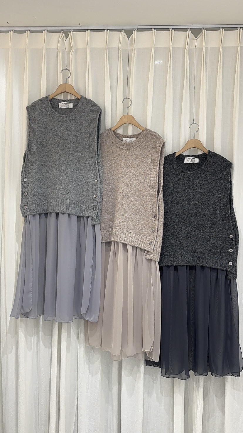 COKKIRI東大門㊣實拍女士新品時尚職業25秋冬休閑熱賣連衣裙COKKIRI連衣裙