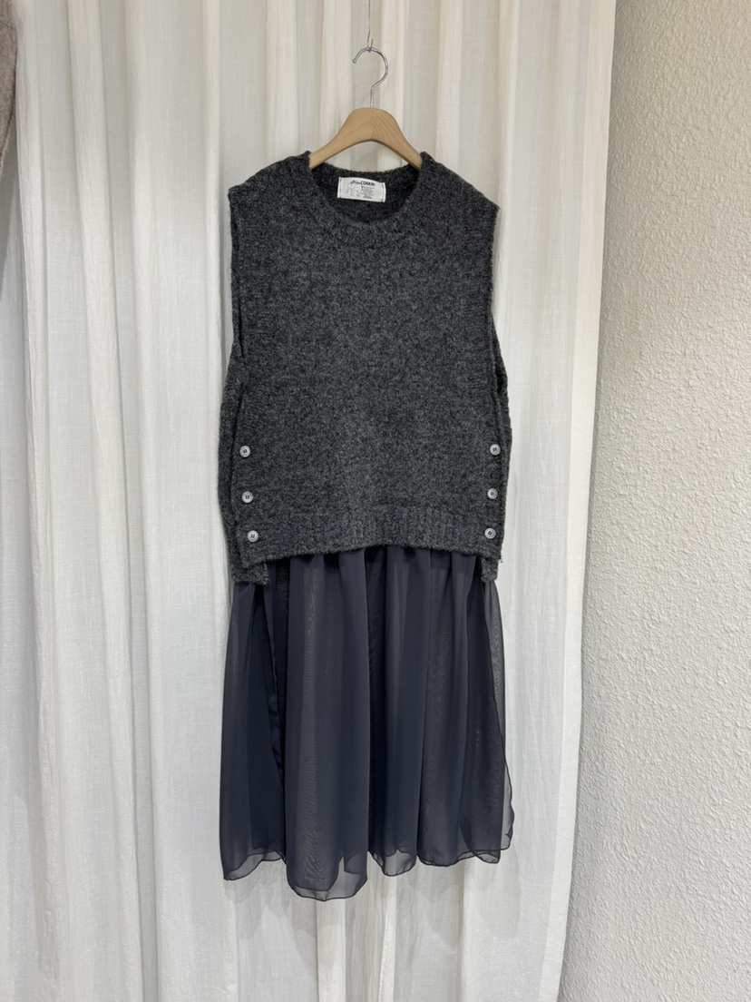 COKKIRI東大門㊣實拍女士新品時尚職業25秋冬休閑熱賣連衣裙COKKIRI連衣裙圖色1