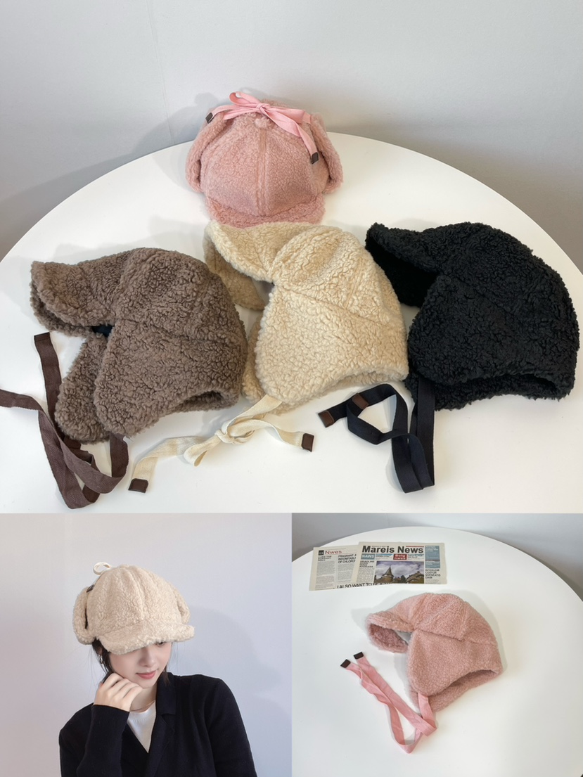 LOVELY HAT韓國代購㊣女裝新款職業休閑25秋冬人氣推薦帽子LOVELY HAT帽子