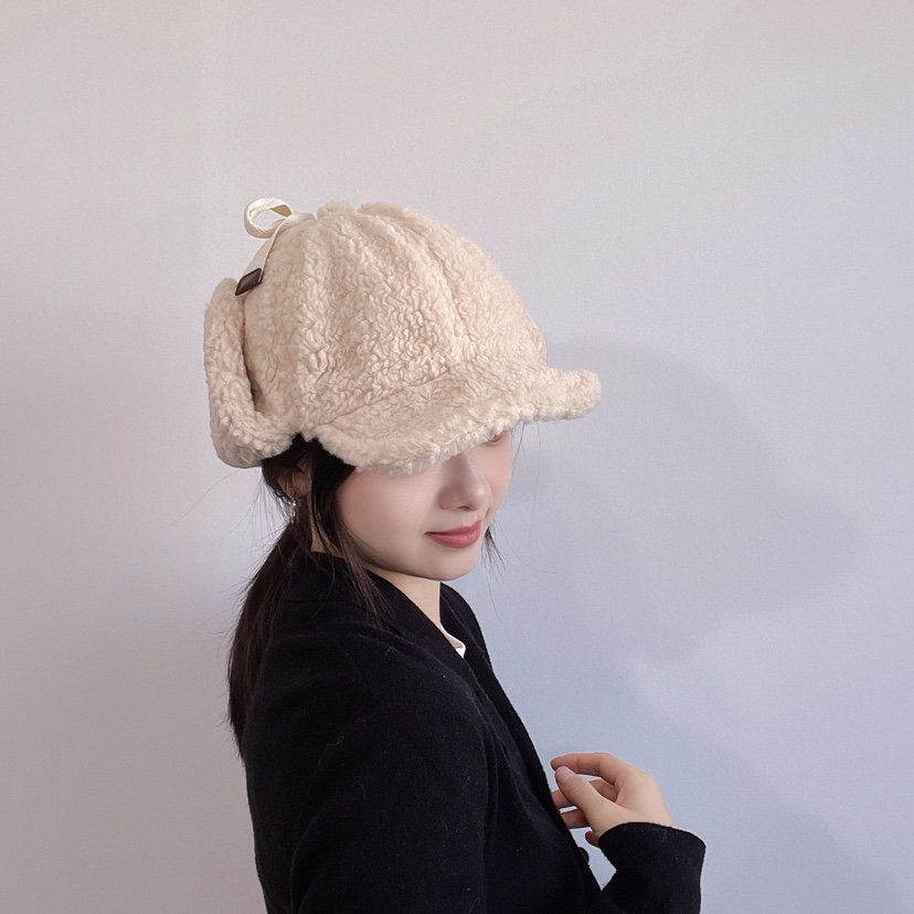 LOVELY HAT韓國代購㊣女裝新款職業休閑25秋冬人氣推薦帽子LOVELY HAT帽子圖色2