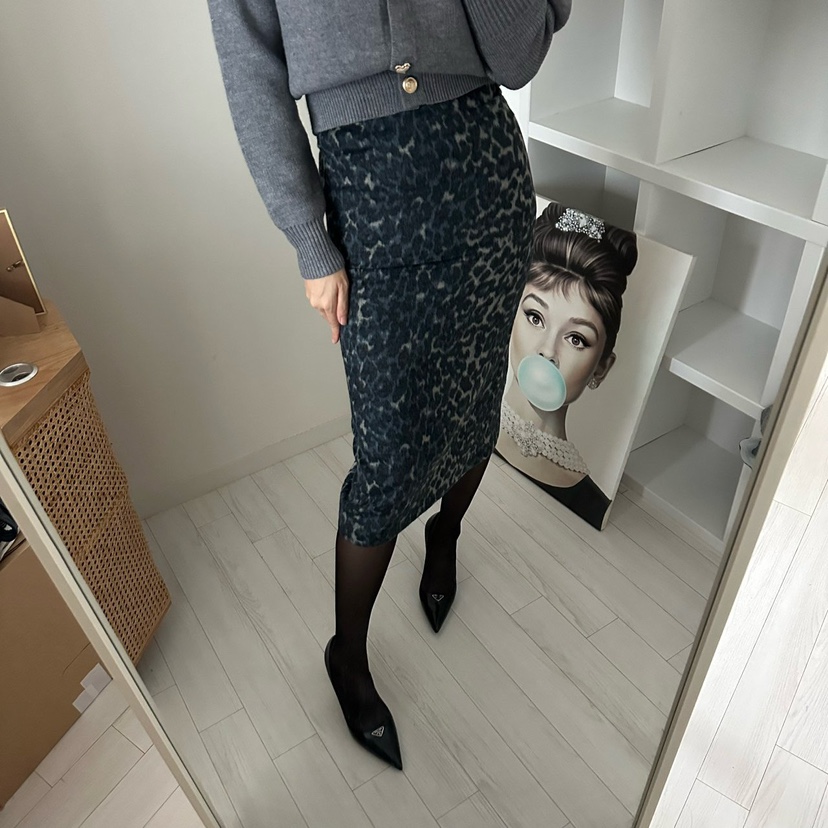 SOUIT韓國直郵㊣女士新品25秋冬推薦時尚人氣職業半身裙中短裙SOUIT by mabel-L半身裙/中短裙