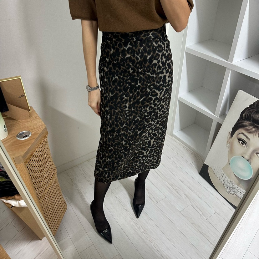 SOUIT韓國直郵㊣女士新品25秋冬推薦時尚人氣職業半身裙中短裙SOUIT by mabel-L半身裙/中短裙圖色1