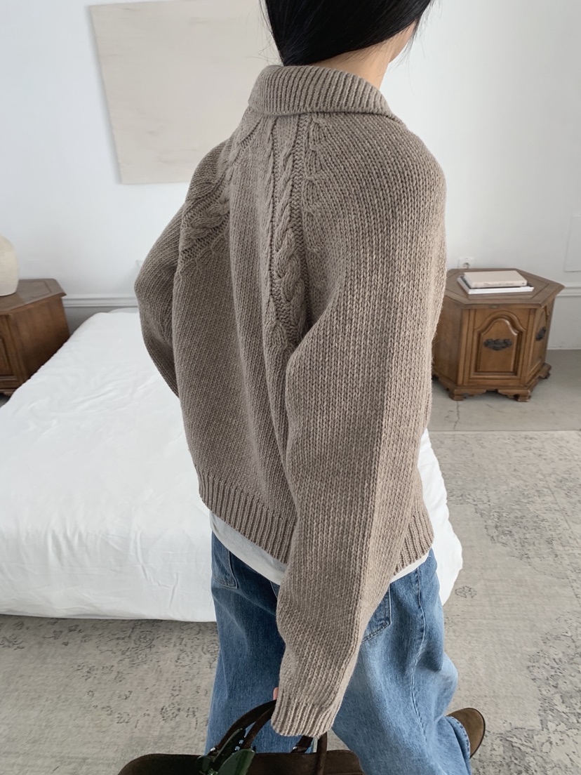 COME OPEN東大門㊣直郵女裝新品熱賣推薦25秋冬時尚針織衫COMP-(COME OPEN)針織衫