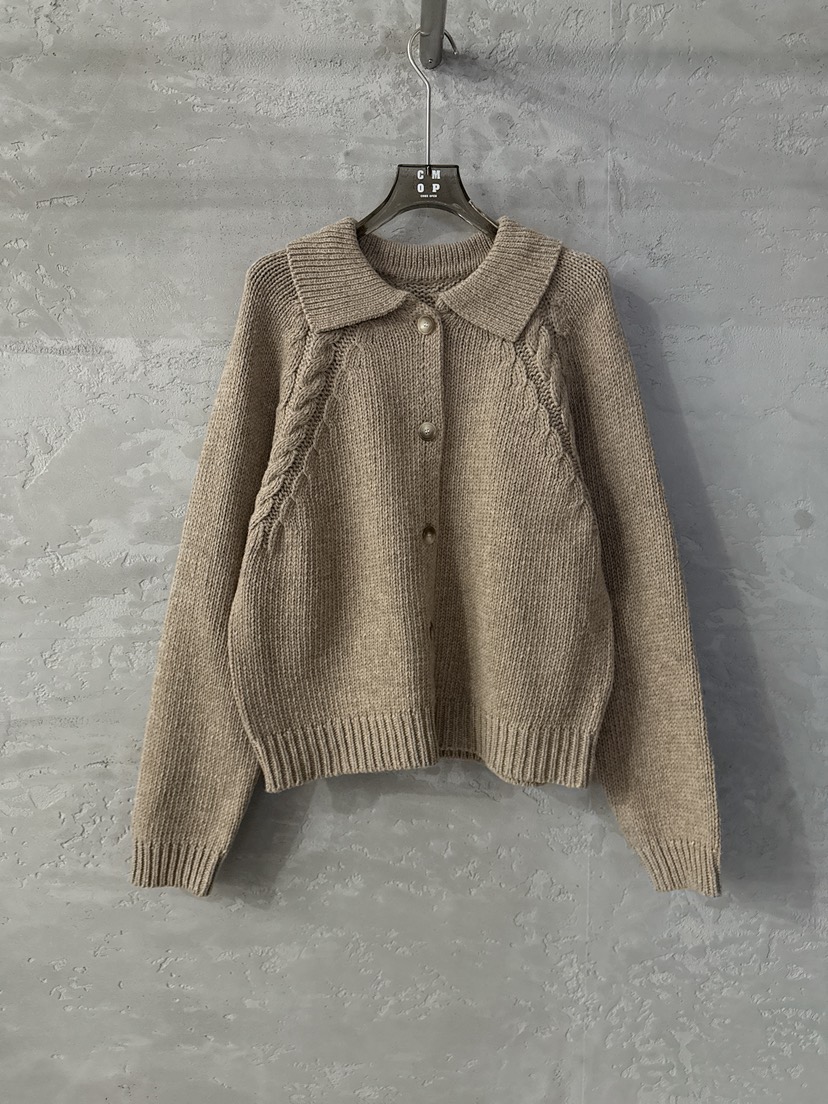 COME OPEN東大門㊣直郵女裝新品熱賣推薦25秋冬時尚針織衫COMP-(COME OPEN)針織衫圖色1