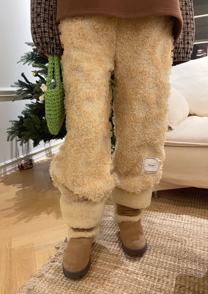 BOUTIQUE-L東大門㊣直郵女士新款休閑時尚職業25秋冬休閑褲BOUTIQUE-L休閑褲圖色1