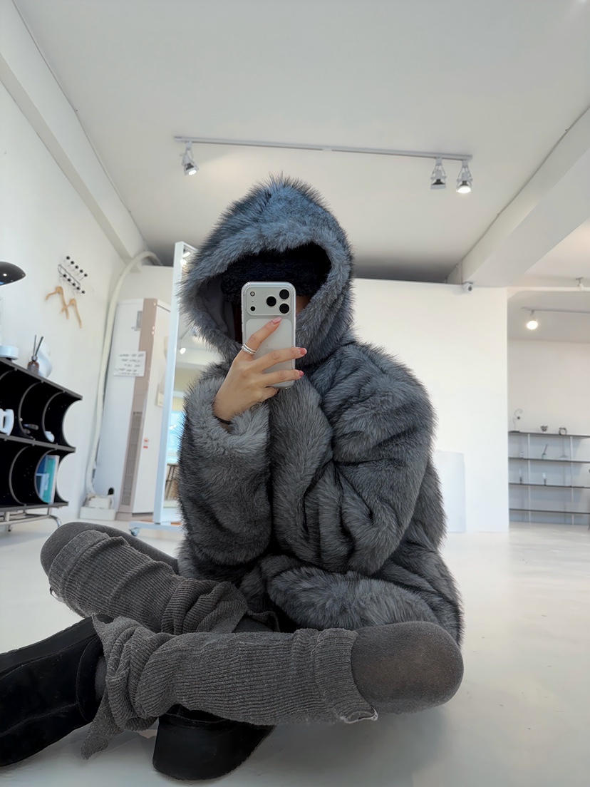 GLITTER東大門㊣直郵女士新品25秋冬職業休閑人氣時尚短款大衣GLITTER短款大衣