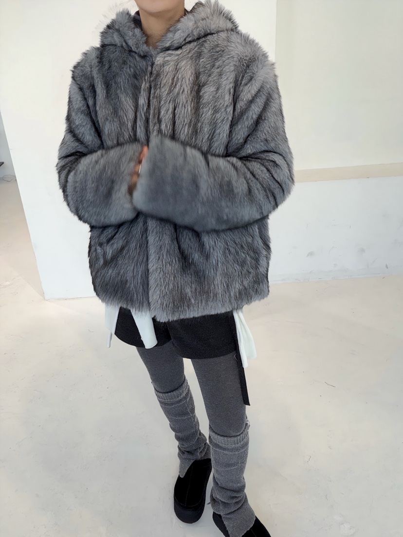 GLITTER東大門㊣直郵女士新品25秋冬職業休閑人氣時尚短款大衣GLITTER短款大衣