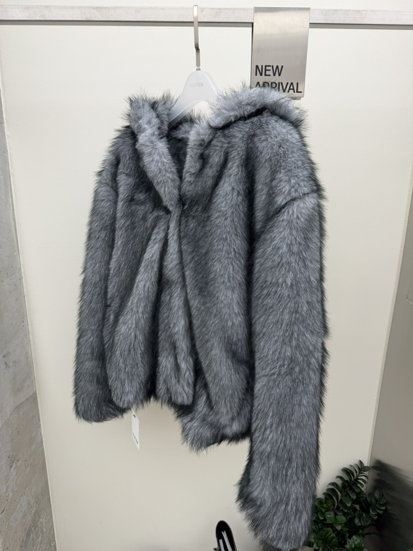 GLITTER東大門㊣直郵女士新品25秋冬職業休閑人氣時尚短款大衣GLITTER短款大衣圖色2