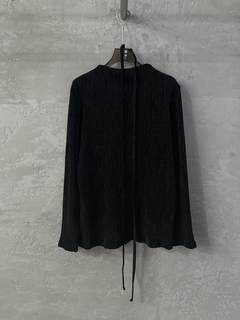 COME OPEN韓國直郵㊣女裝新品推薦時尚襯衫蕾絲衫含腰繩褶皺COMP-(COME OPEN)襯衫/蕾絲衫圖色3