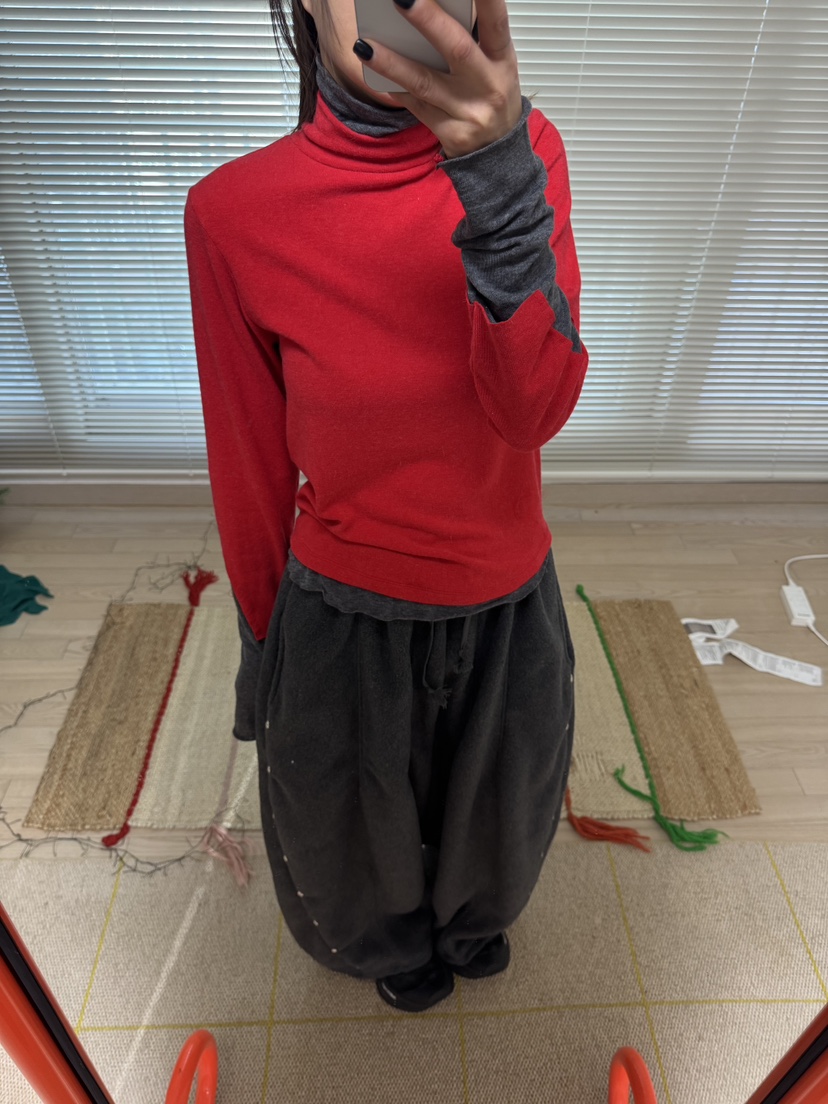 FRANC—L韓國代購㊣女裝新款25秋冬休閑熱賣推薦人氣時尚T恤FRANCT恤圖色1