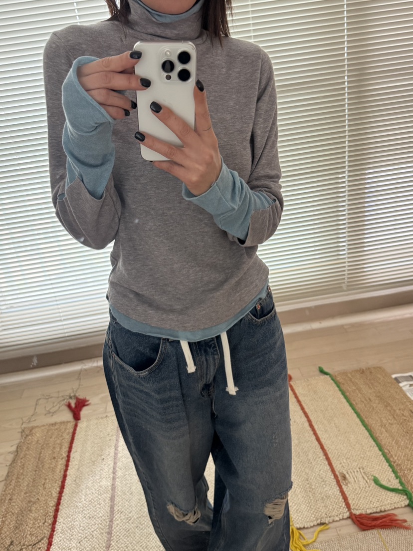 FRANC—L韓國代購㊣女裝新款25秋冬休閑熱賣推薦人氣時尚T恤FRANCT恤圖色3