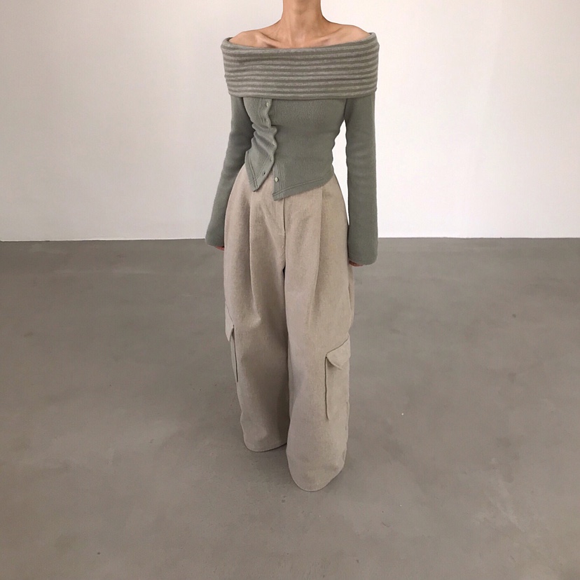 2TWO MOON東大門㊣直郵女士新款熱賣休閑推薦時尚長袖T恤露肩2TWO MOON長袖T恤