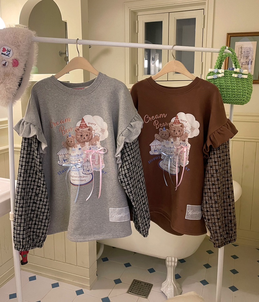 BOUTIQUE-L東大門㊣直郵女裝新品熱賣推薦休閑職業人氣衛衣BOUTIQUE-L衛衣