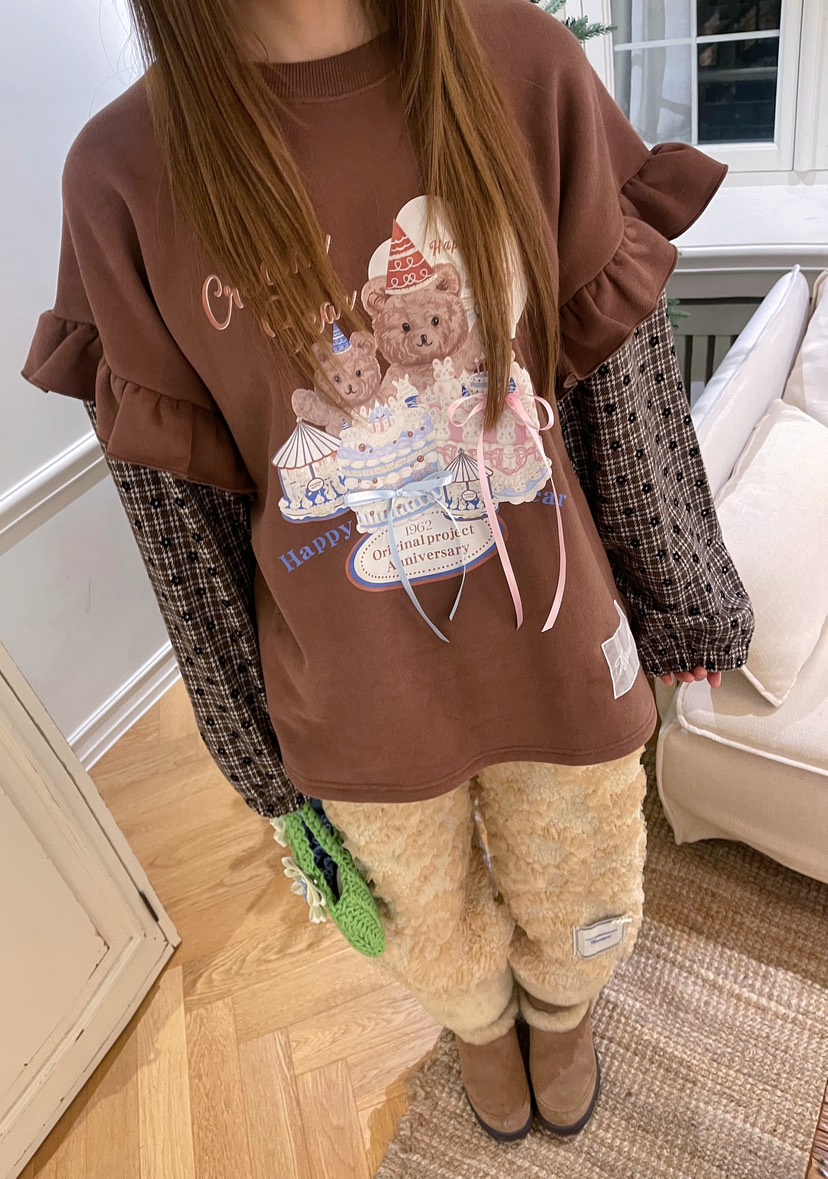 BOUTIQUE-L東大門㊣直郵女裝新品熱賣推薦休閑職業人氣衛衣BOUTIQUE-L衛衣