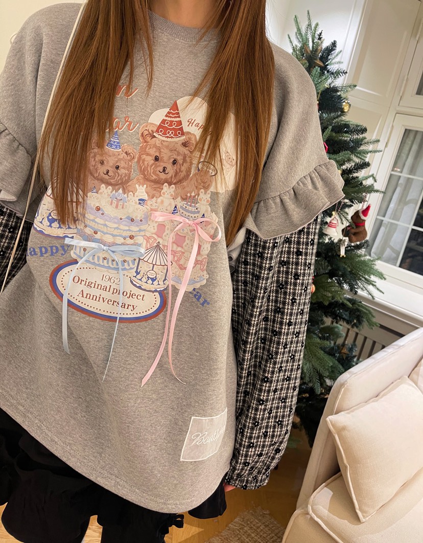 BOUTIQUE-L東大門㊣直郵女裝新品熱賣推薦休閑職業人氣衛衣BOUTIQUE-L衛衣