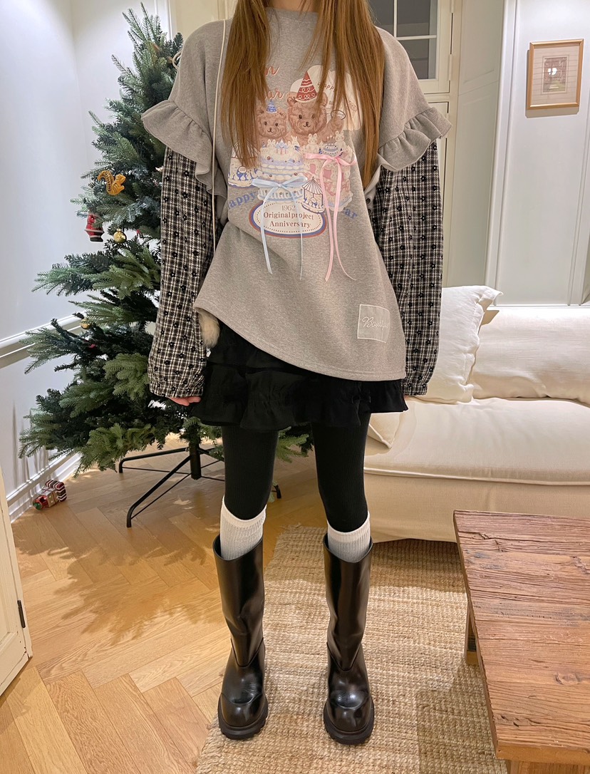 BOUTIQUE-L東大門㊣直郵女裝新品熱賣推薦休閑職業人氣衛衣BOUTIQUE-L衛衣