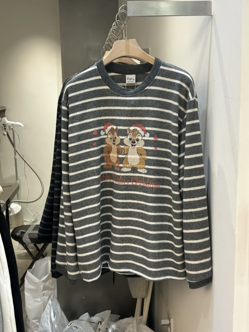 PEPPER-L東大門㊣實拍女士新款熱賣職業25秋冬人氣長袖T恤PEPPER長袖T恤圖色3