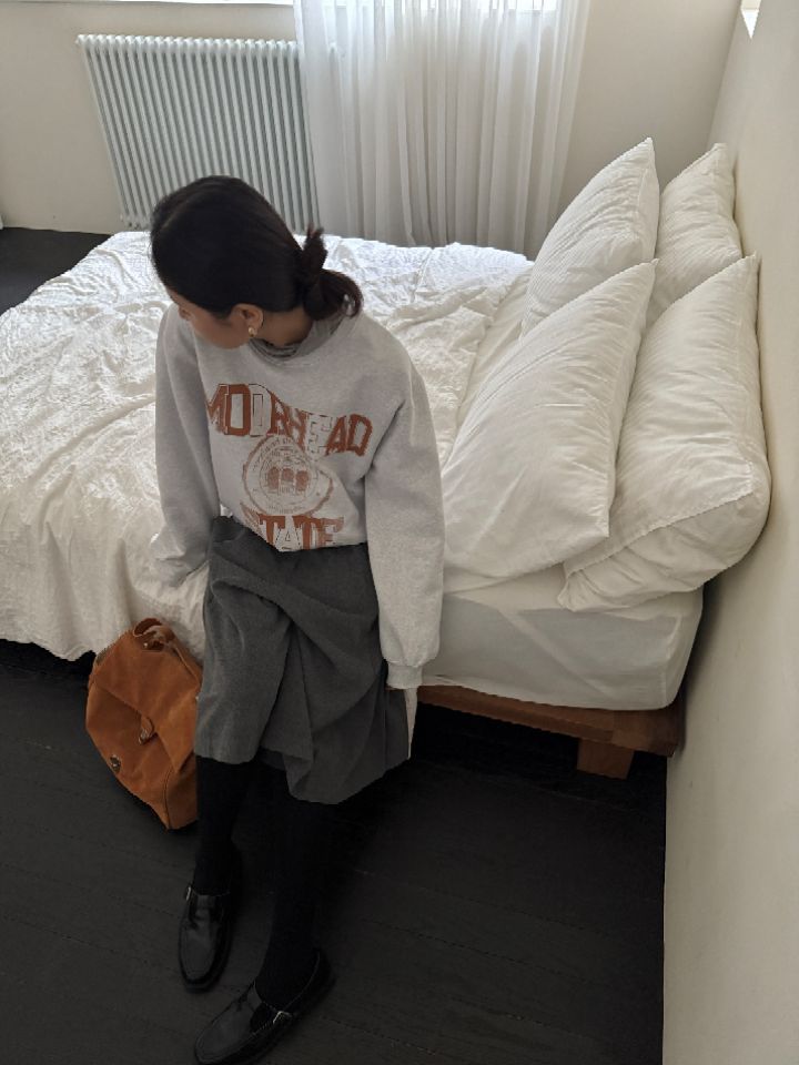 MARE東大門㊣代購女裝新款推薦熱賣職業休閑衛衣不含內搭羊毛MARE衛衣