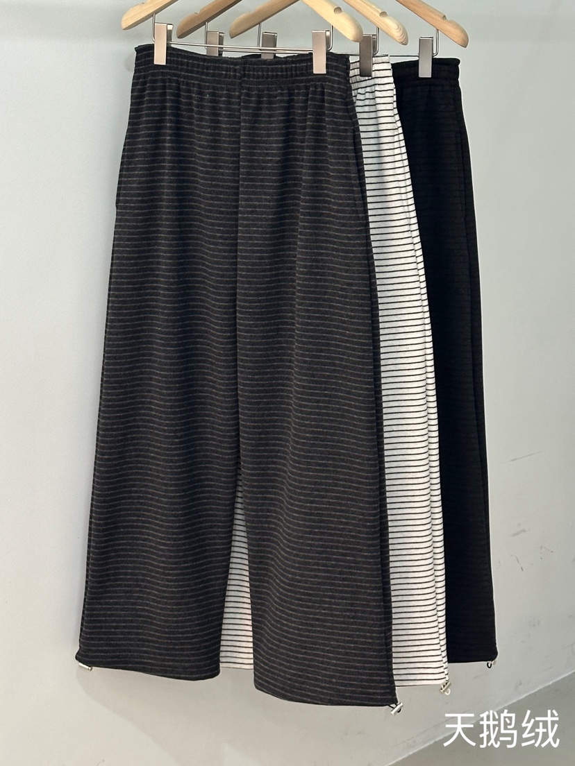 PEPPER-L東大門㊣代購女裝新款人氣職業熱賣休閑褲單排扣貂皮PEPPER休閑褲