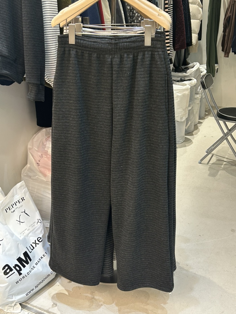 PEPPER-L東大門㊣代購女裝新款人氣職業熱賣休閑褲單排扣貂皮PEPPER休閑褲圖色3