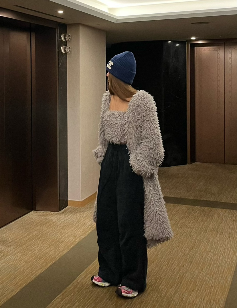 LOVE PULL東大門㊣直郵女士新品熱賣推薦休閑時尚中長款大衣LOVE PULL中長款大衣