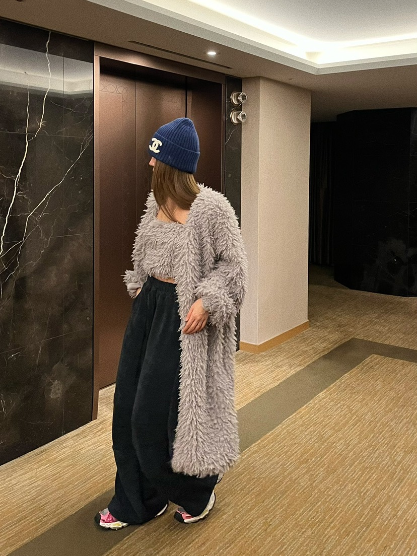 LOVE PULL東大門㊣直郵女士新品熱賣推薦休閑時尚中長款大衣LOVE PULL中長款大衣