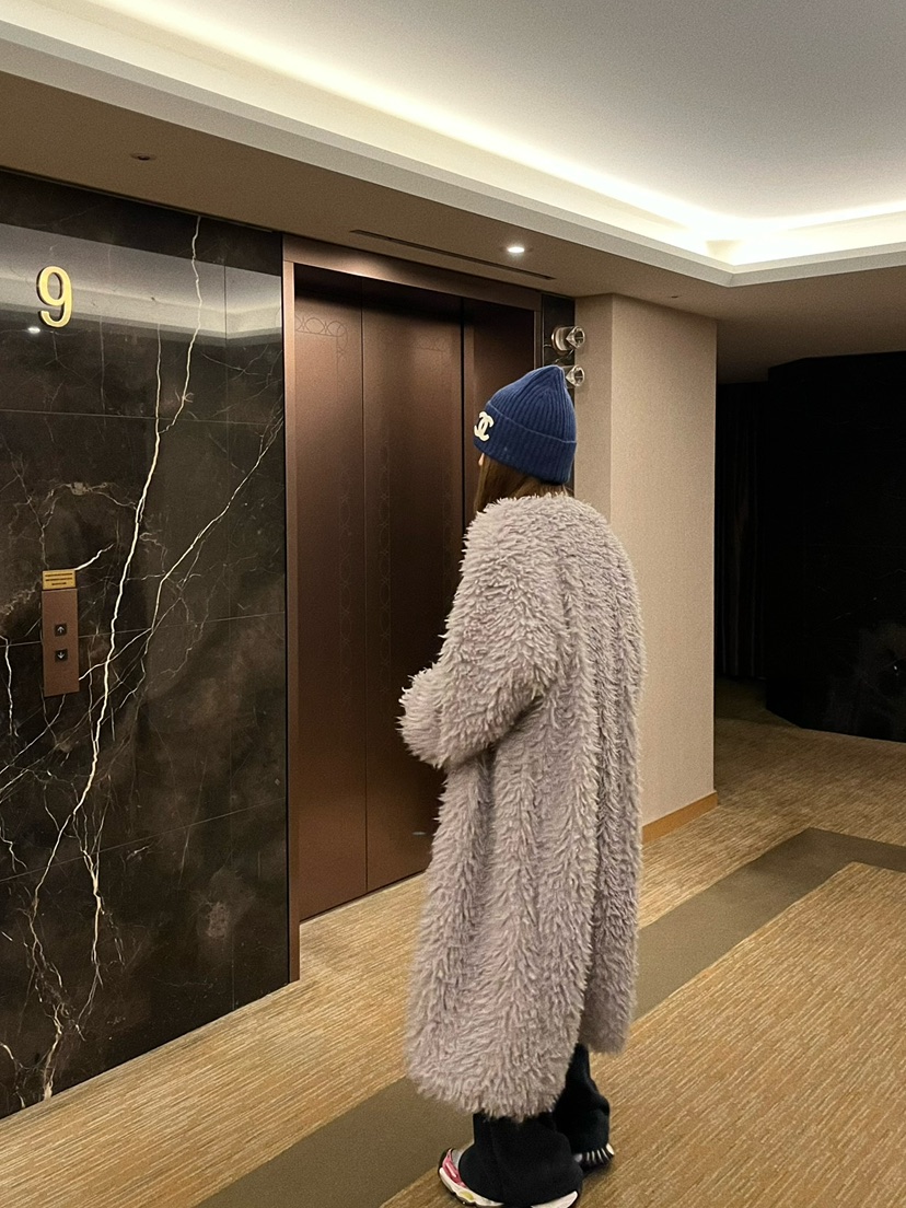 LOVE PULL東大門㊣直郵女士新品熱賣推薦休閑時尚中長款大衣LOVE PULL中長款大衣