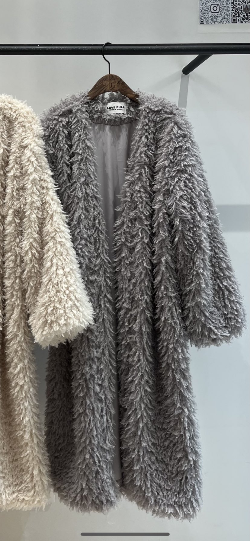 LOVE PULL東大門㊣直郵女士新品熱賣推薦休閑時尚中長款大衣LOVE PULL中長款大衣圖色2