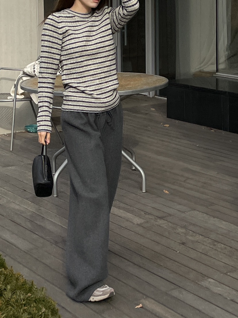 WATER/RIVER東大門㊣實拍女士新款熱賣推薦時尚長袖T恤修身WATER/RIVER長袖T恤