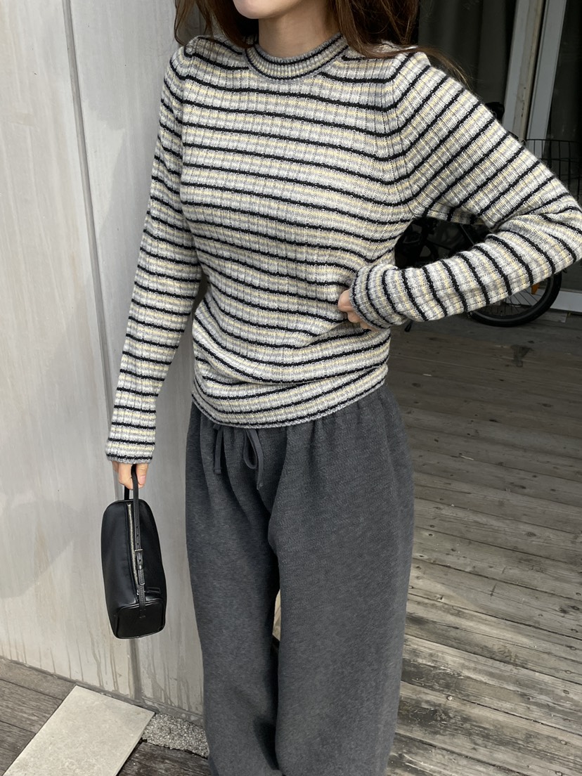 WATER/RIVER東大門㊣實拍女士新款熱賣推薦時尚長袖T恤修身WATER/RIVER長袖T恤