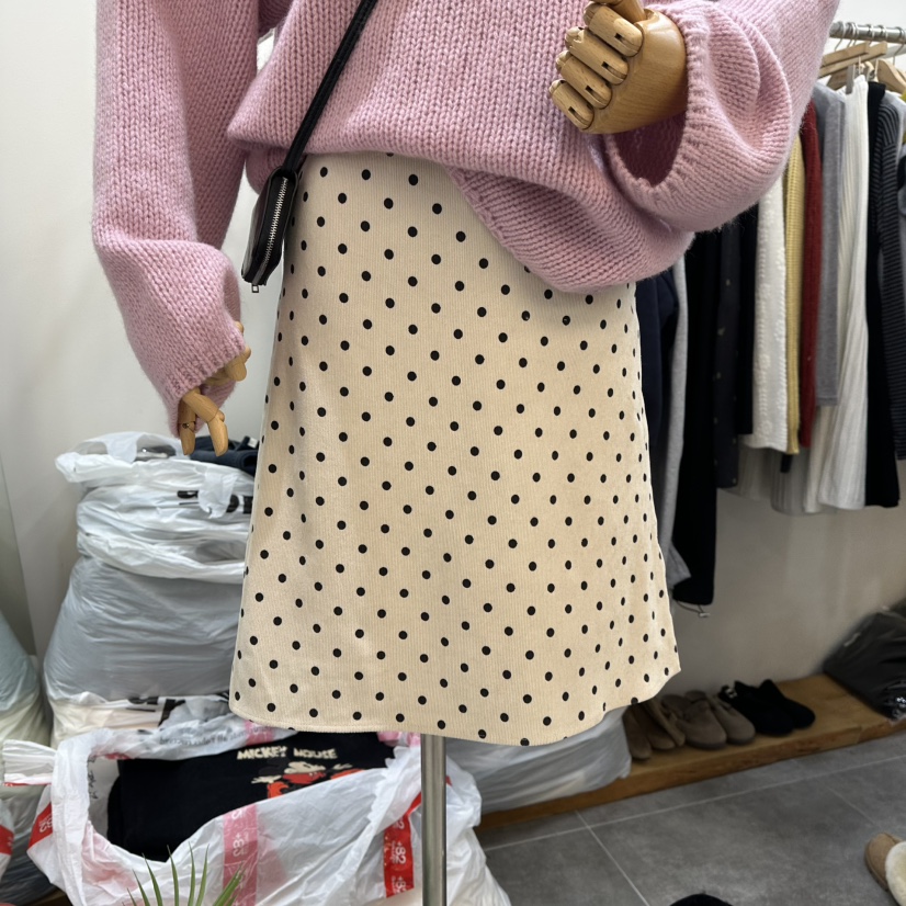 DELIGHT-L東大門㊣實拍女裝新款休閑職業熱賣推薦25秋冬長裙DELIGHT-L長裙圖色1