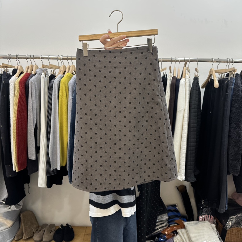 DELIGHT-L東大門㊣實拍女裝新款休閑職業熱賣推薦25秋冬長裙DELIGHT-L長裙圖色2