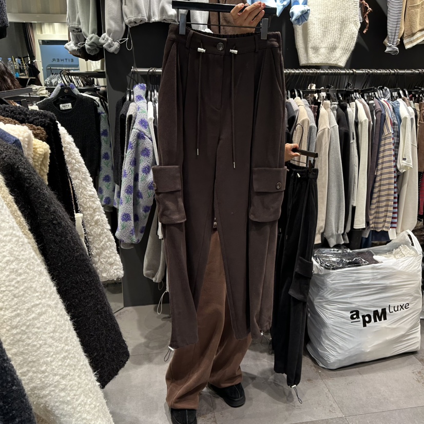 LONE STAR東大門㊣代購女士新品時尚休閑25秋冬人氣休閑褲LONE STAR休閑褲圖色1