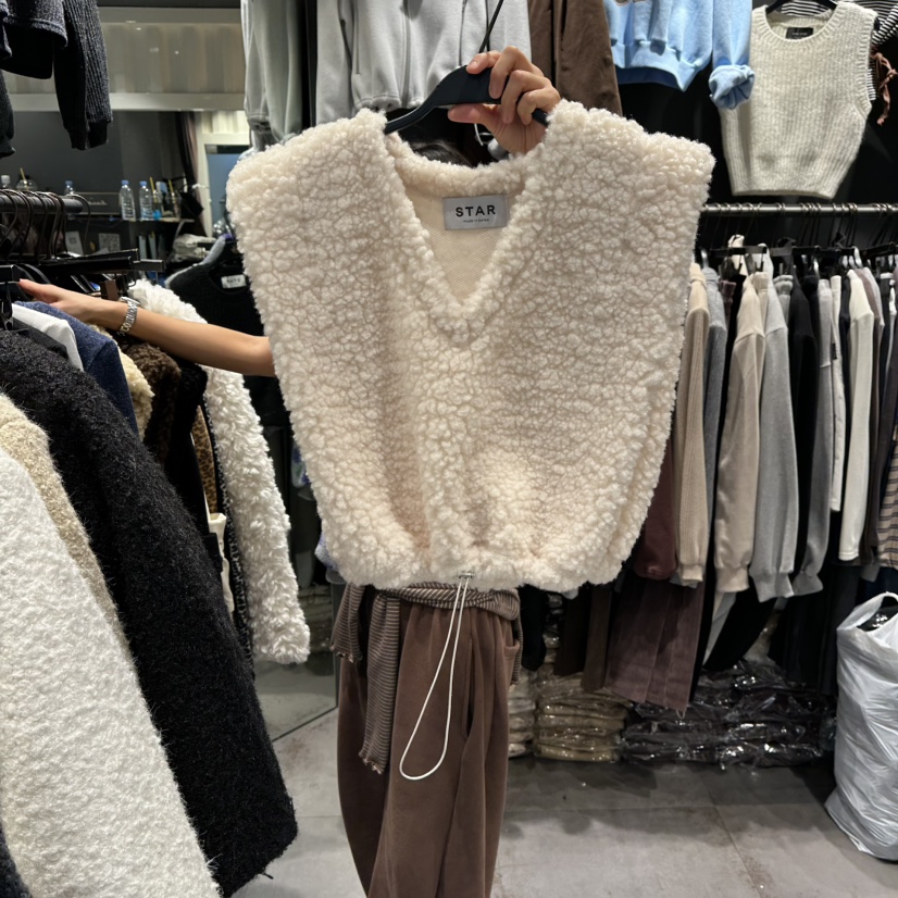 LONE STAR韓國直郵㊣女裝新品休閑25秋冬熱賣推薦時尚馬甲LONE STAR馬甲圖色2