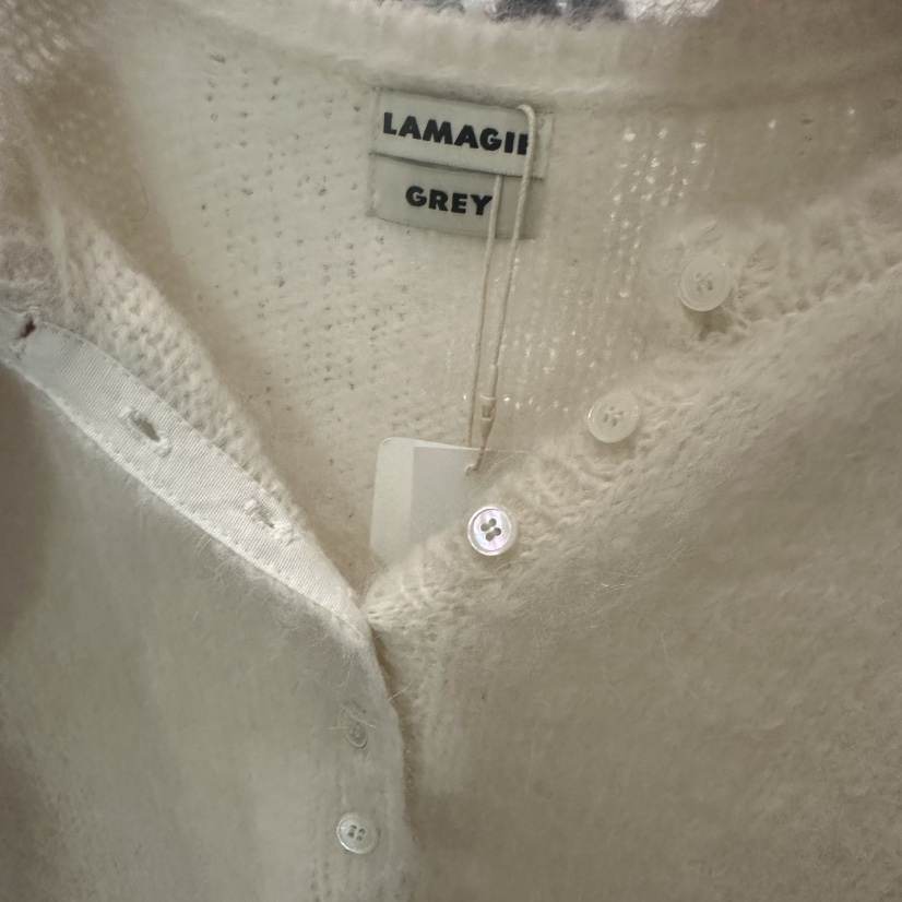 LAMAGIEPIE東大門㊣代購女士新款職業休閑25秋冬熱賣針織衫LAMAGIE GREY針織衫