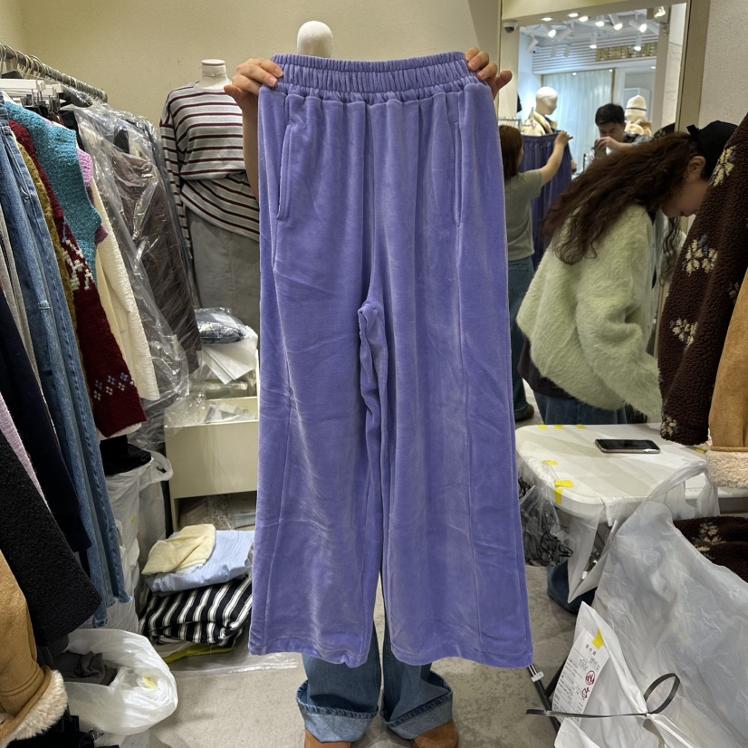 REFLAT東大門㊣代購女士新款推薦時尚人氣職業25秋冬休閑褲REFLAT休閑褲圖色1